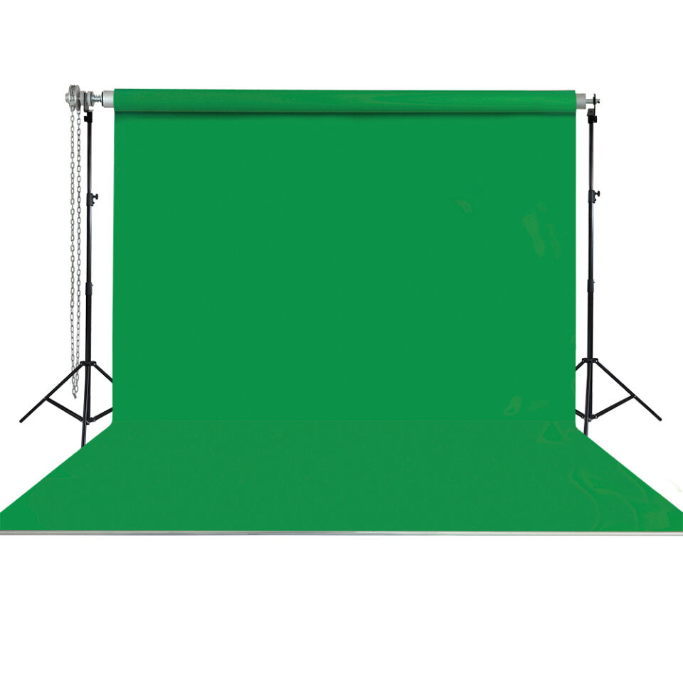 HS STÜDYO TEKNİK 270X580CM YEŞİL TAŞINABİLİR KUMAŞ FON PERDESİ
