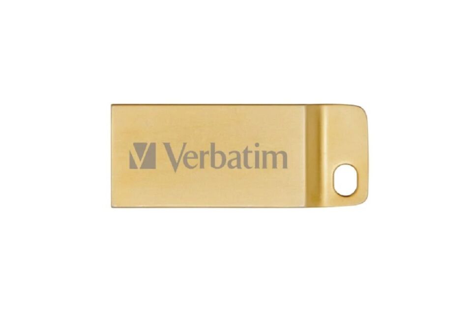 VERBATIM 99106 - 64GB METAL EXECUTIVE USB 3.2 GEN 1 GOLD 10 ADET