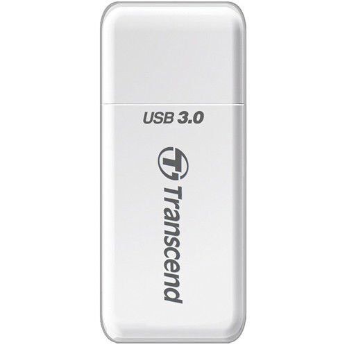 Transcend Kart Okuyucu SD ve MicroSD USB 3.1 Beyaz