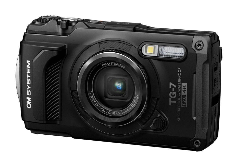 OLYMPUS OM SYSTEM TG-7 BLACK CAMERA V110030BU000