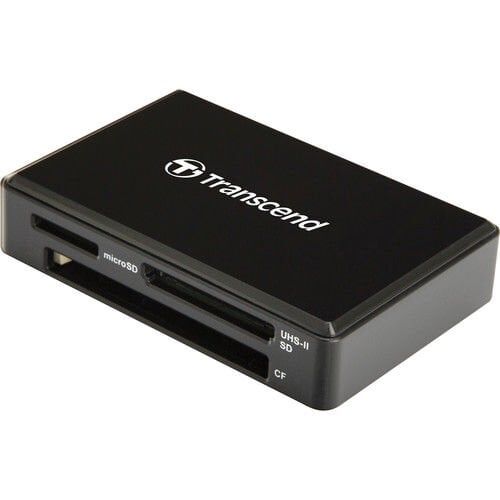 Transcend Kart Okuyucu SD,MicroSD ve CF USB 3.1 Siyah