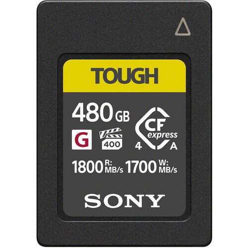 Sony 480GB CFexpress Type A Tough Hafıza Kartı (1800MB/s)