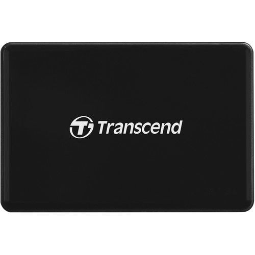 Transcend Kart Okuyucu SD,MicroSD ve CF USB 3.1 TYPE C Siyah