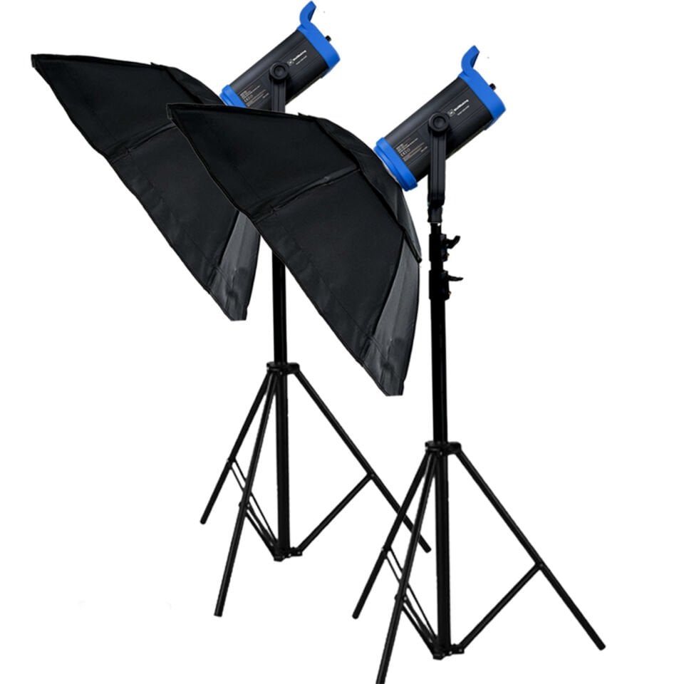 Wellmaking 300W ikili led ışık seti