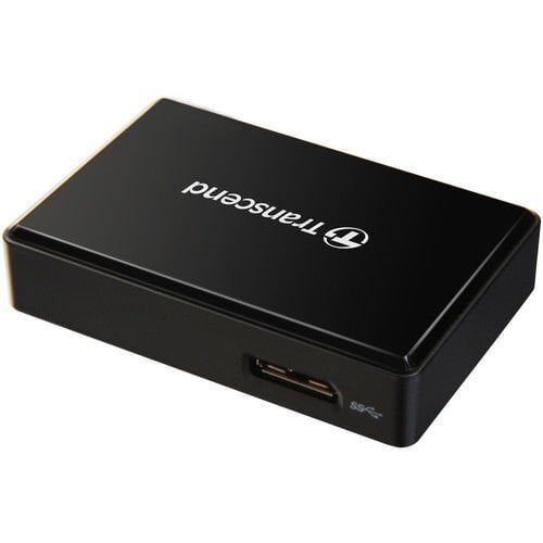 Transcend Kart Okuyucu SD,MicroSD ve CF USB 3.1 TYPE C Siyah