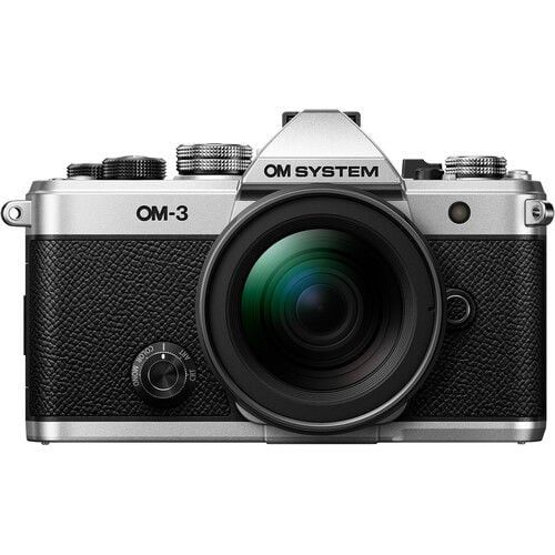 Olympus OM-3 (Silver) 12-45mm F4 Pro Kit Set