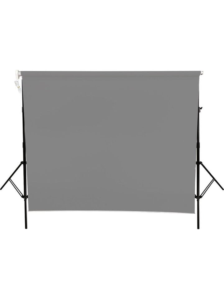 HS STÜDYO TEKNİK GRİ 160X270 CM TAŞINABİLİR  FON