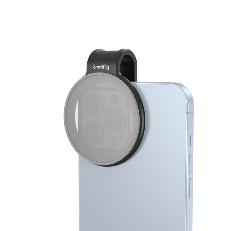 SmallRig 3845C 52mm Manyetik Cep Telefonu Filtre Klipsi