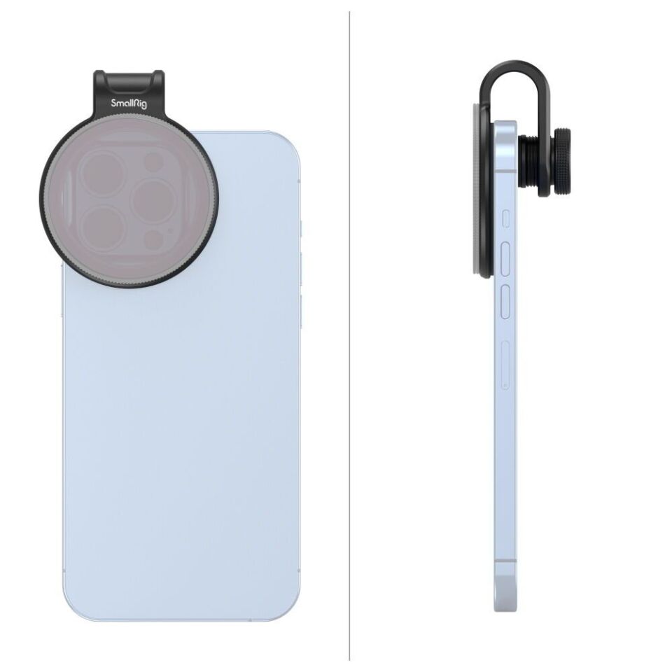 SmallRig 3845C 52mm Manyetik Cep Telefonu Filtre Klipsi