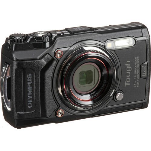 Olympus Tough TG-6 Fotoğraf Makinesi (Siyah)
