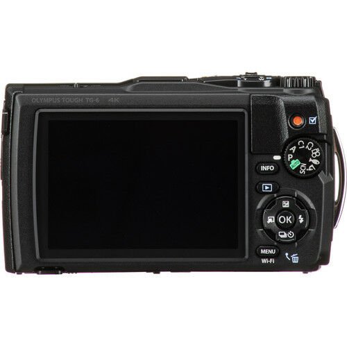 Olympus Tough TG-6 Fotoğraf Makinesi (Siyah)