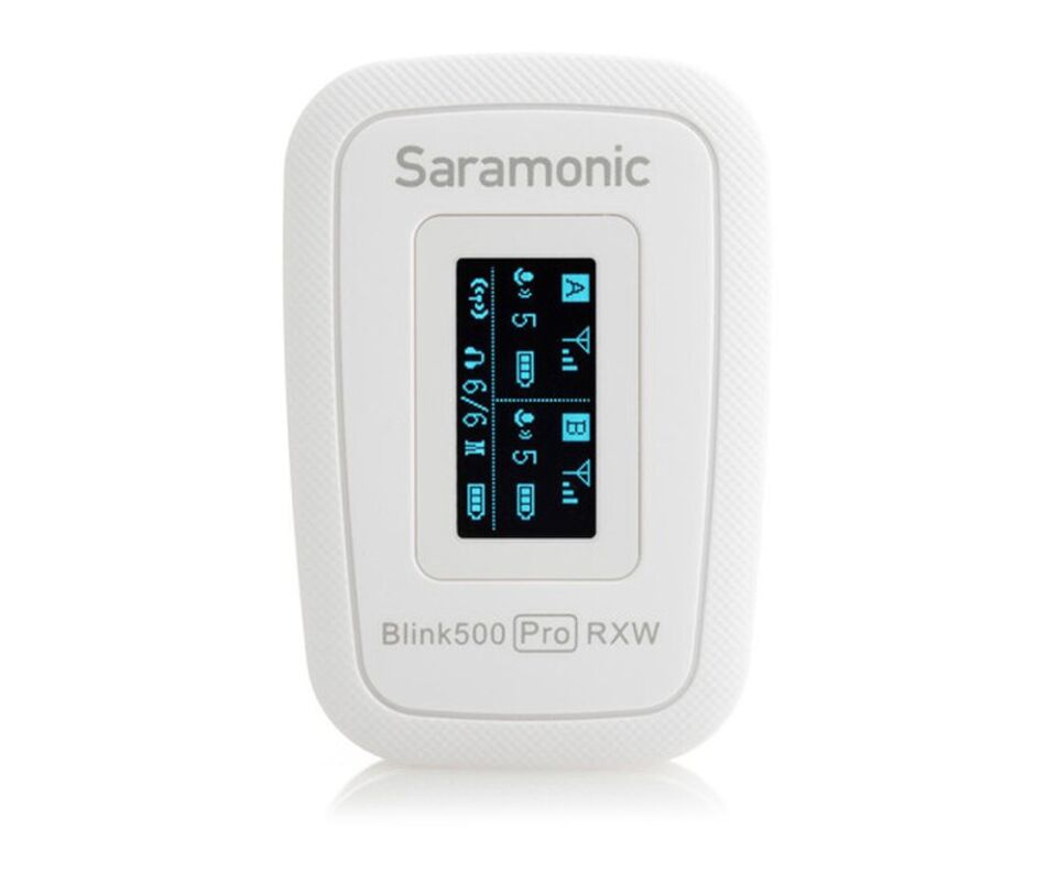 Saramonic Blink500 Pro B2W İkili Yaka Mikrofonu - Beyaz