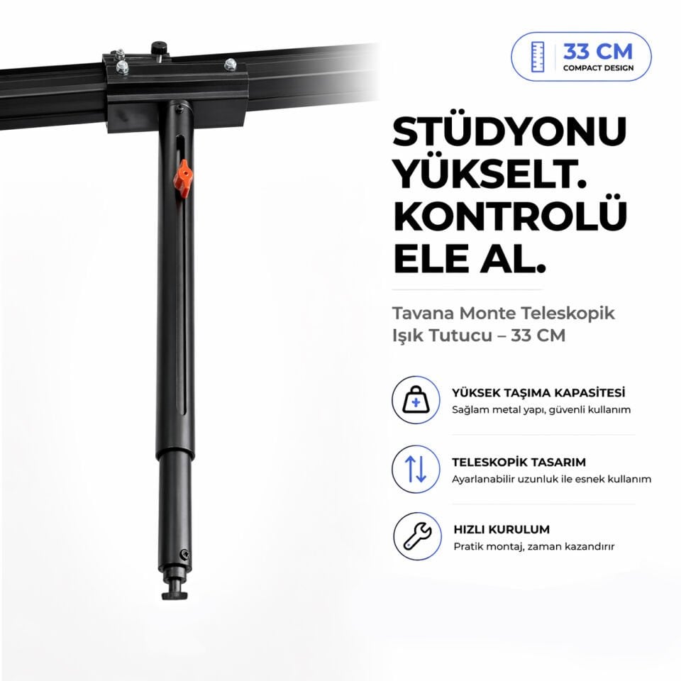 HS STÜDYO TEKNİK ST 90 TEKERLEKLİ DİSTANS