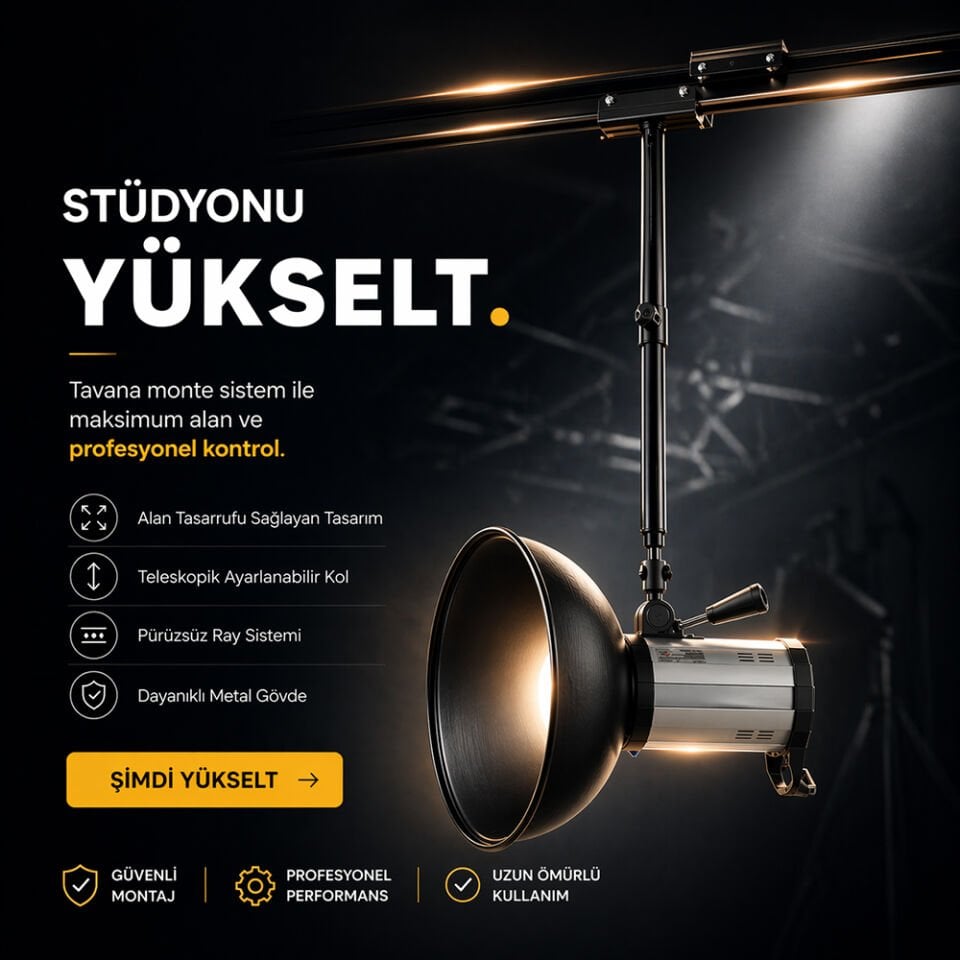 HS STÜDYO TEKNİK ST 90 TEKERLEKLİ DİSTANS
