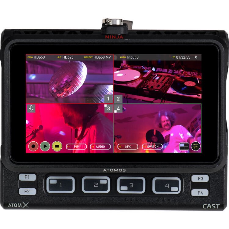 Atomos Ninja V/Ninja V+ İçin AtomX CAST Switcher Modülü