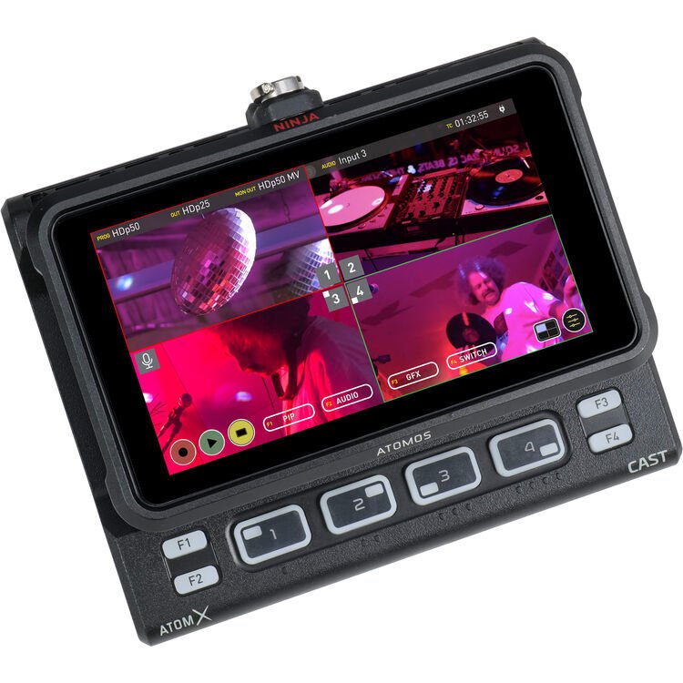 Atomos Ninja V/Ninja V+ İçin AtomX CAST Switcher Modülü