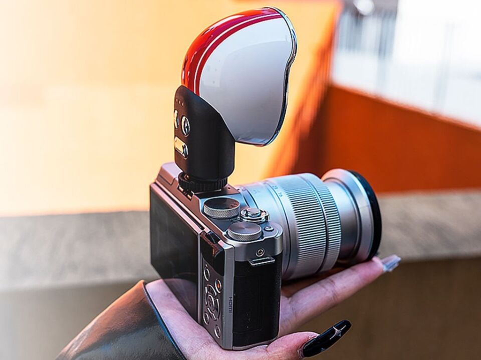 Zeniko VC3Bi Bi-Color Retro Kamera Üstü LED Işık