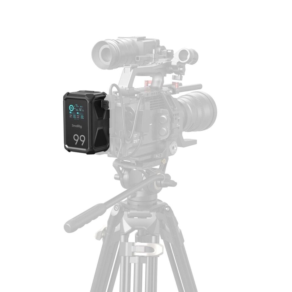 SmallRig 4984 X99 X-Touch Smart Üçlü Korumalı 1,5 m  Düşmeye Dayanıklı IP54 Su Geçirmez / Toz Geçirmez) V-Mount Batarya
