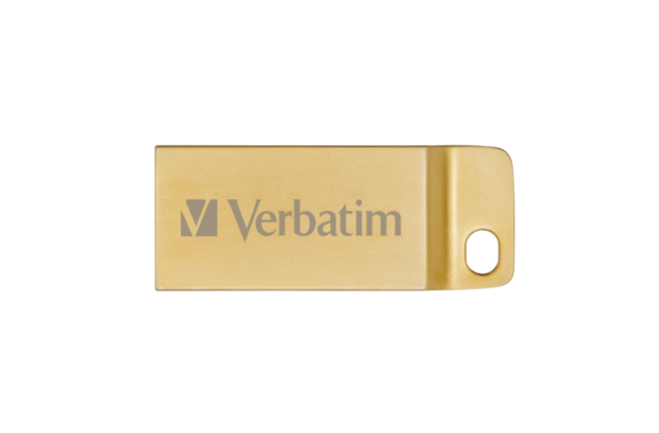 VERBATIM 99105 - 32GB METAL EXECUTIVE USB 3.2 GEN 1 GOLD DRIVE