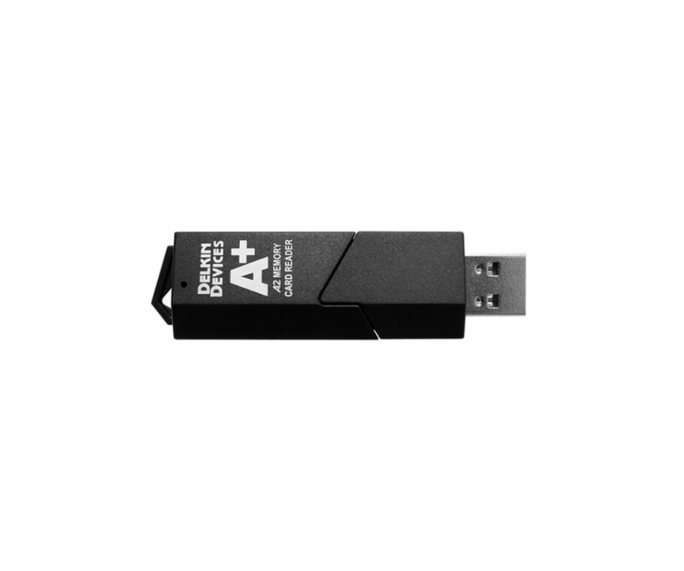 Delkin USB 3.1 Reader-55 SD ve MicroSD A2 Kart Okuyucu (Aktarım:170Mb/s)