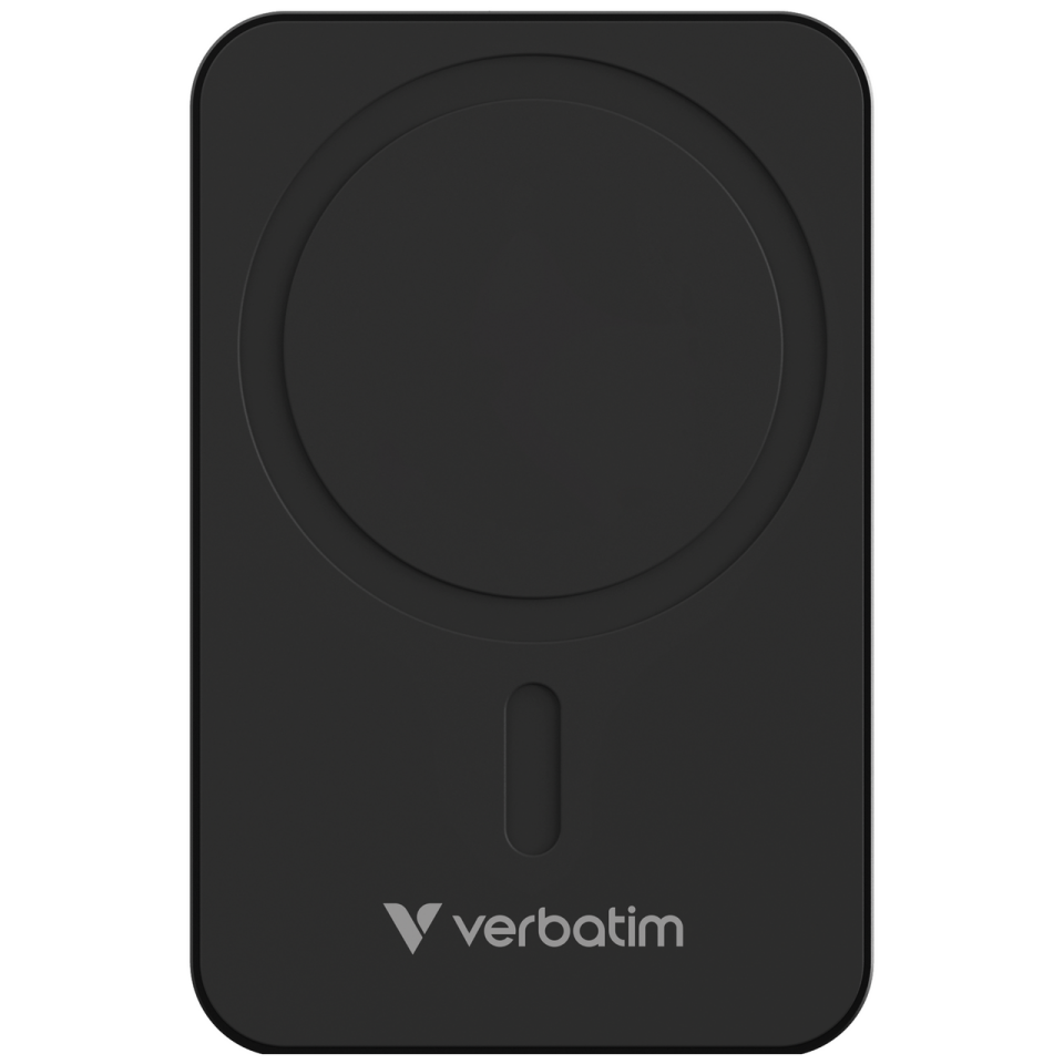 Verbatim 20000 Mah Manyetik Kablosuz (Magsafe) 15W Powerbank 35W PD Siyah Renk Kablo Dahil-(32223)