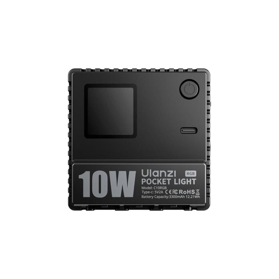 Ulanzi C10RGB 10W Pocket Video LED Işık - L205