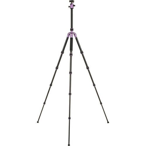 MeFOTO RoadTrip Alüminyum Seyahat Tripod Seti (Mor)