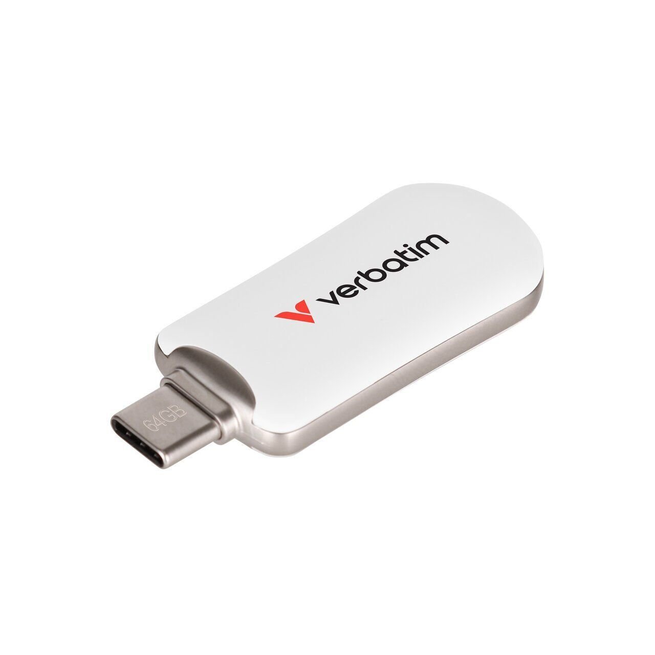 Verbatim 64 GB Plectra Usb-C Usb Flash Bellek Beyaz Renk-(30228)