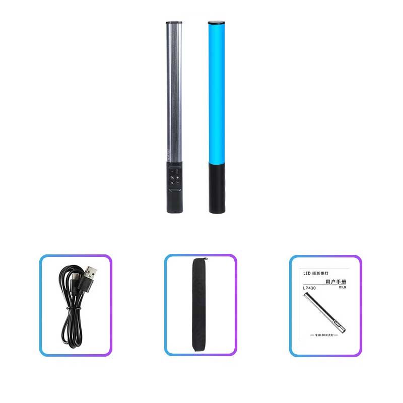 GDX TB-40 RGB  Led Tüp Işık 2'li Set