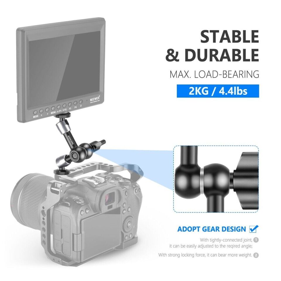 ST-15 5.9'' 15cm  1/4'' Vidalı Magic Arm