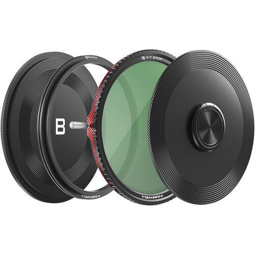 Freewell V2 Manyetik Hibrit Değişken ND Filtre Dairesel Polarize Filtre (3 ila 7 Duraklı)