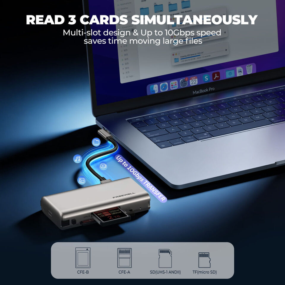 Freewell Pro Card Reader Plus