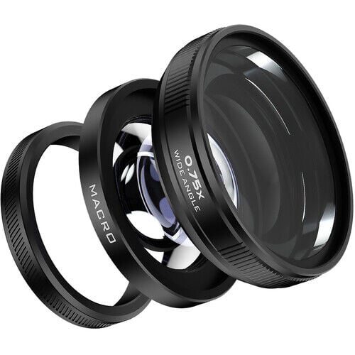 Freewell 2-in-1 Wide-Angle and Macro Lens for FUJIFILM X100 Series (Black)