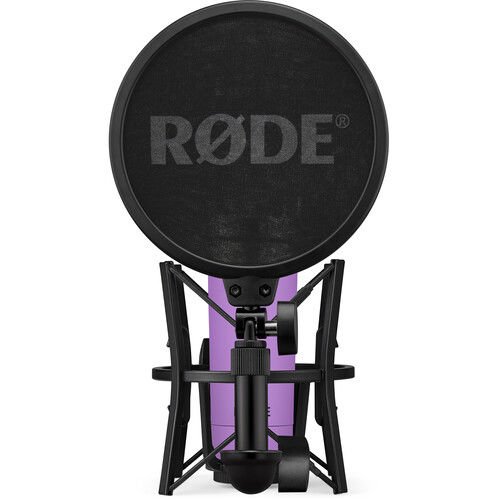 RODE NT1 Signature Serisi Büyük Diyaframlı Kondansatör Mikrofon Mor