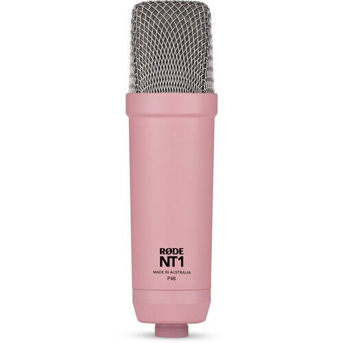 RODE NT1 Signature Serisi Büyük Diyaframlı Kondansatör Mikrofon Pembe