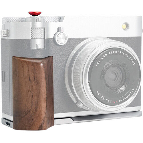 Freewell Wooden L-Bracket Grip for FUJIFILM GFX100RF (Silver)