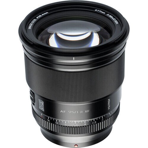 Viltrox AF 75mm F1.2 Pro Lens (Fujifilm X)