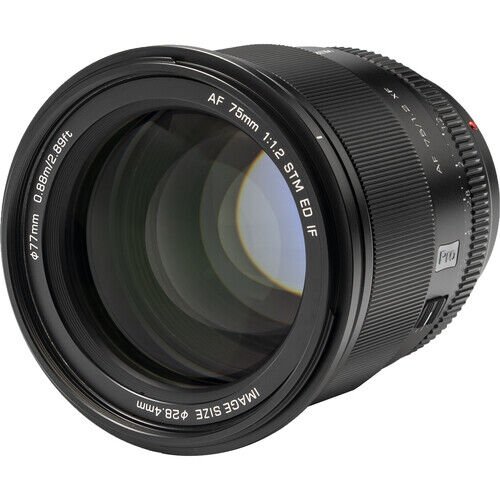 Viltrox AF 75mm F1.2 Pro Lens (Fujifilm X)