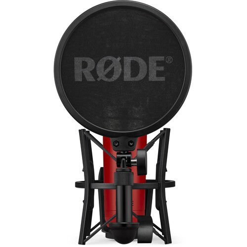 RODE NT1 Signature Serisi Büyük Diyaframlı Kondansatör Mikrofon Kırmızı