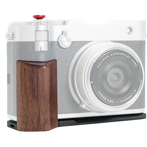 Freewell Wooden L-Bracket Grip for FUJIFILM GFX100RF (Black)
