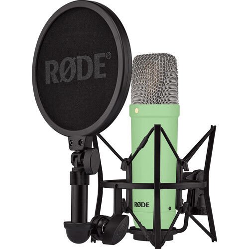 RODE NT1 Signature Serisi Büyük Diyaframlı Kondansatör Mikrofon Yeşil