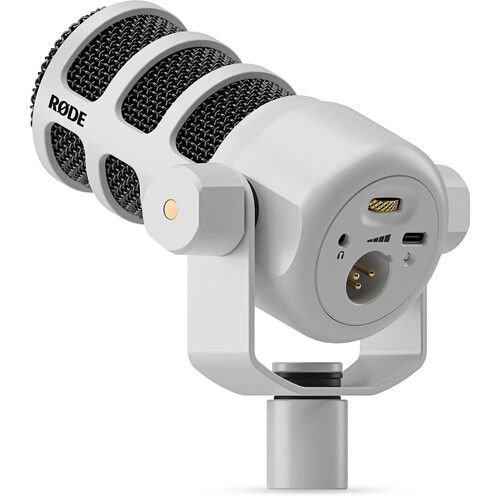 RODE PodMic USB ve XLR Dinamik Yayın Mikrofonu (Beyaz)