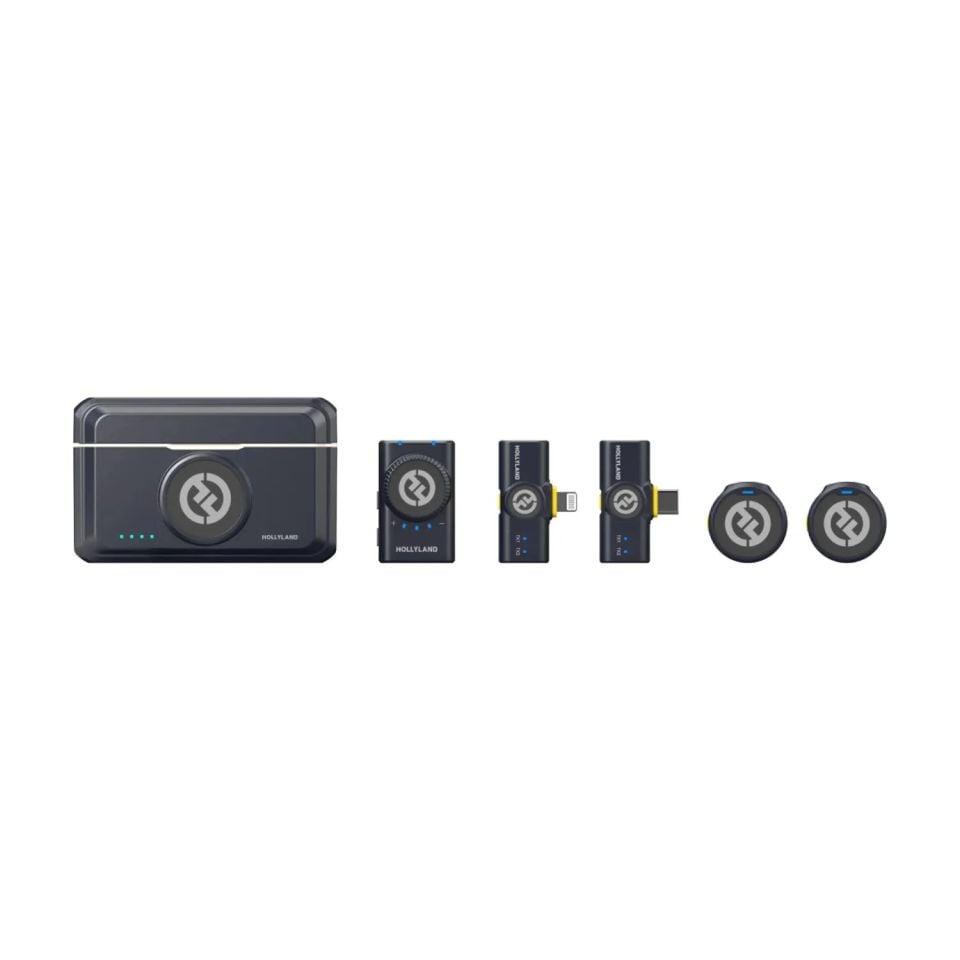 Hollyland Lark M2 Combo Wireless Yaka Mikrofonu
