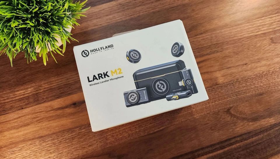 Hollyland Lark M2 Combo Wireless Yaka Mikrofonu
