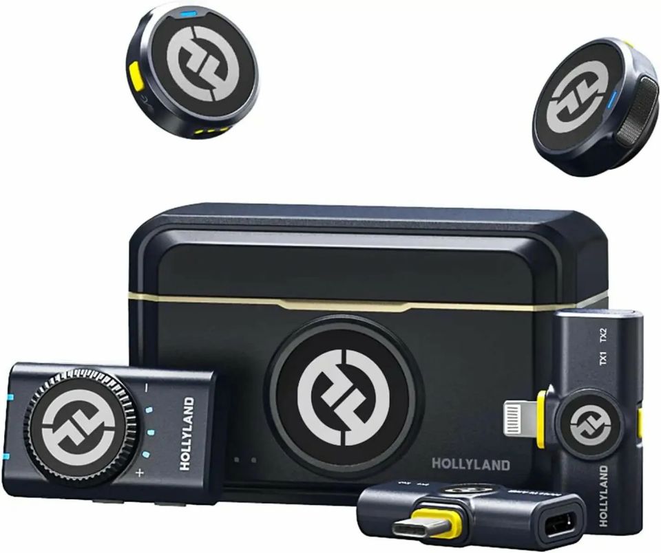 Hollyland Lark M2 Combo Wireless Yaka Mikrofonu