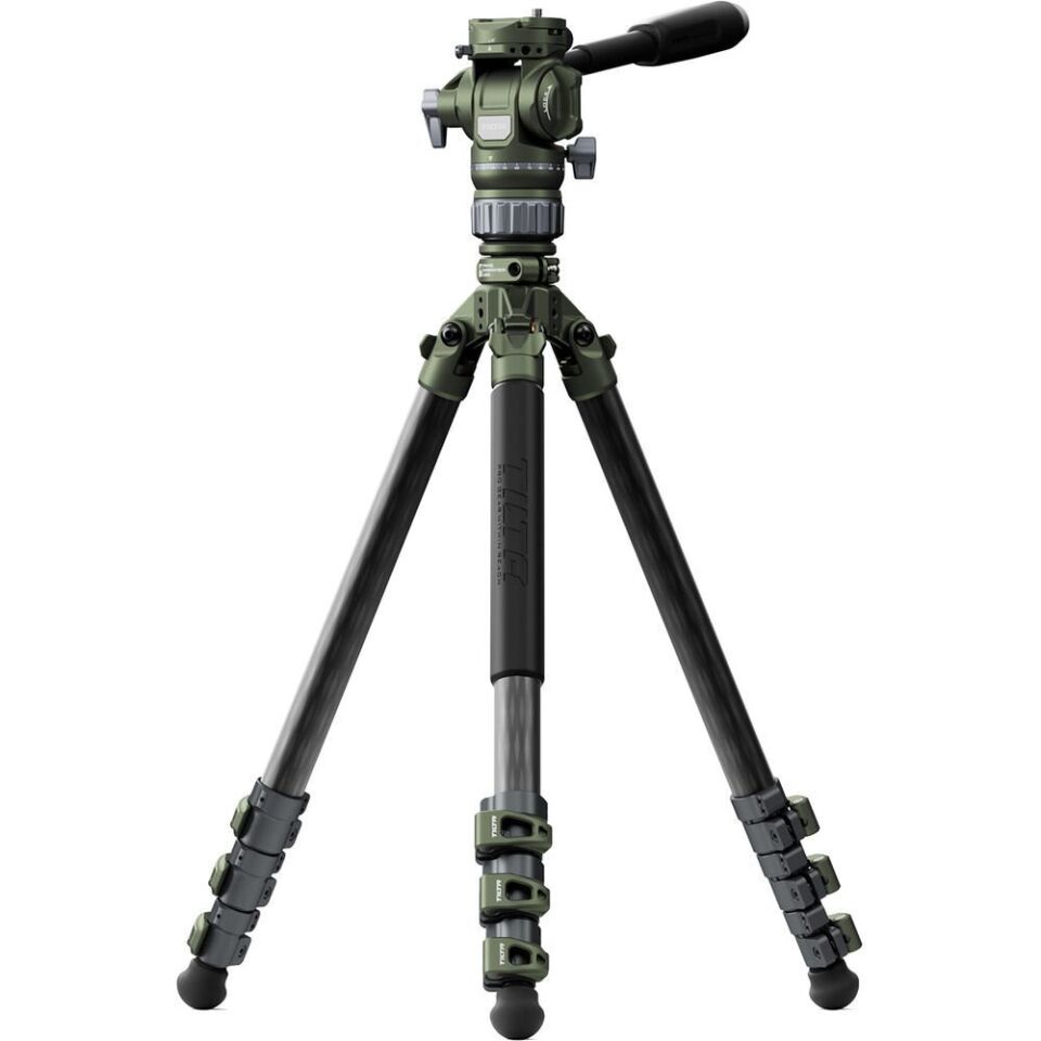 Tilta  Travel Video Fluid Head With 3 Stage - Forest Green Tt-Vt05-Fb-Fg