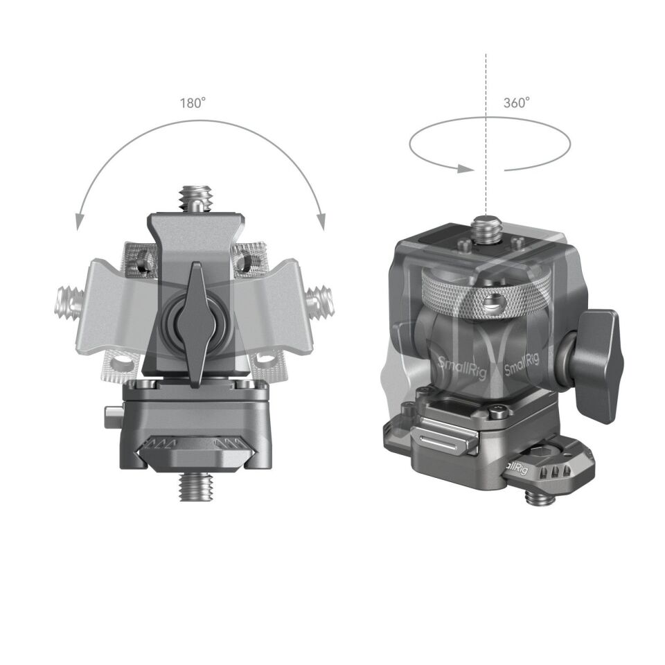 SmallRig 4487 HawkLock H21 NATO Kelepçeli Hızlı Çıkarma Monitör Desteği