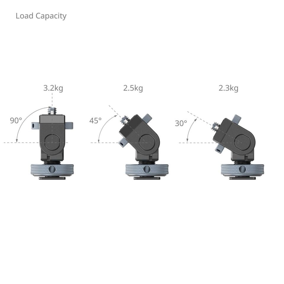 SmallRig 3809B Monitör Desteği Metak Ayak Montajı