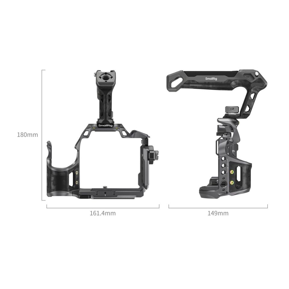 SmallRig 6030 Rhinoceros Kafes Kiti Sony Alpha 7 V / 7R V / 7 IV  için