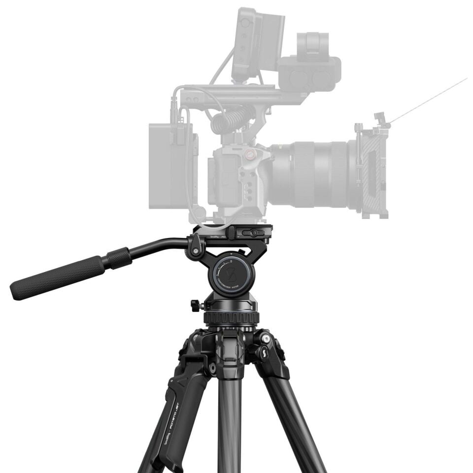 SmallRig 4259  X Potato JET TRIBEX Hidrolik Karbon Fiber Tripod Seti